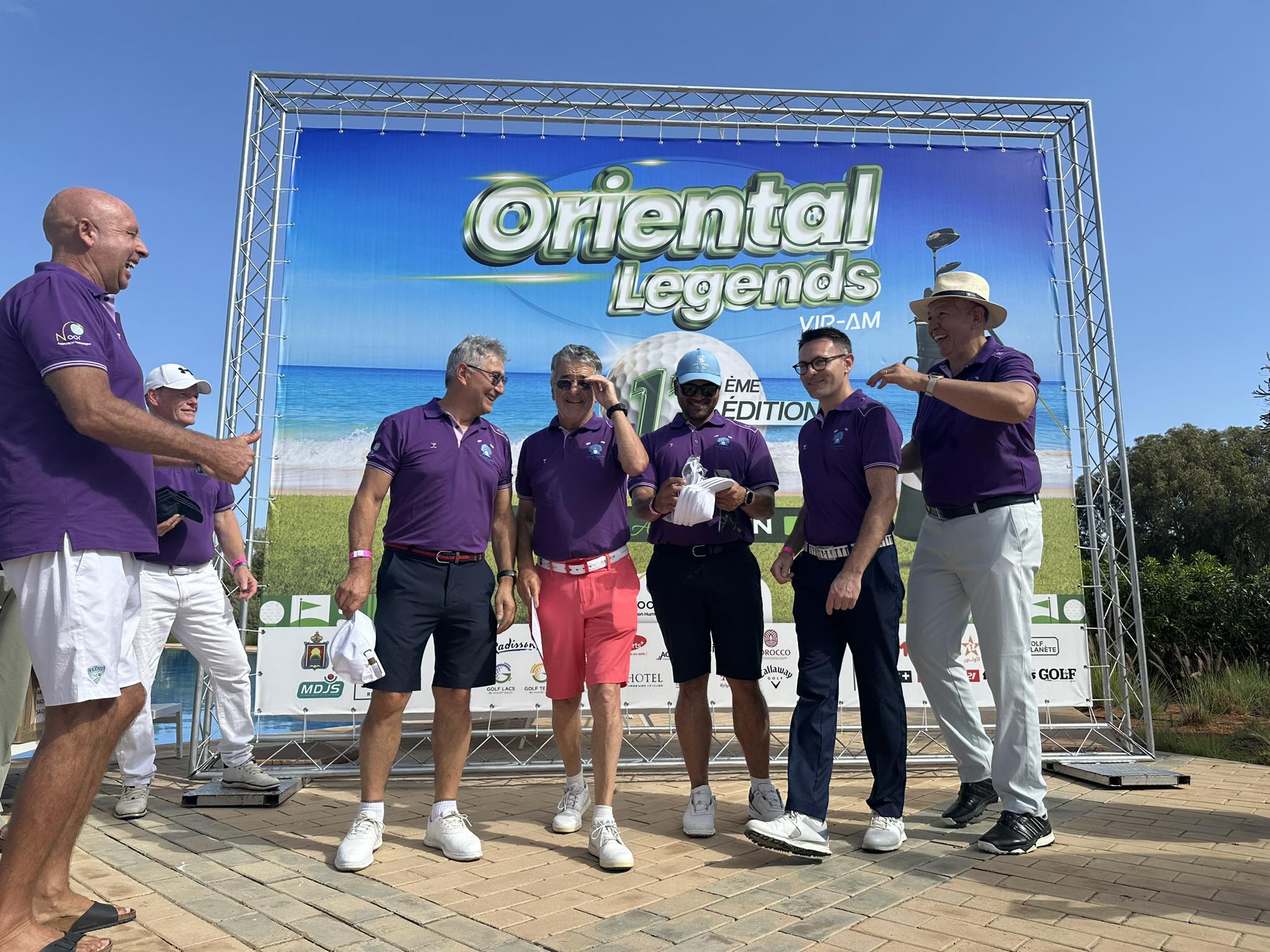 Remise et prise de parole sur le terrain Oriental Legends